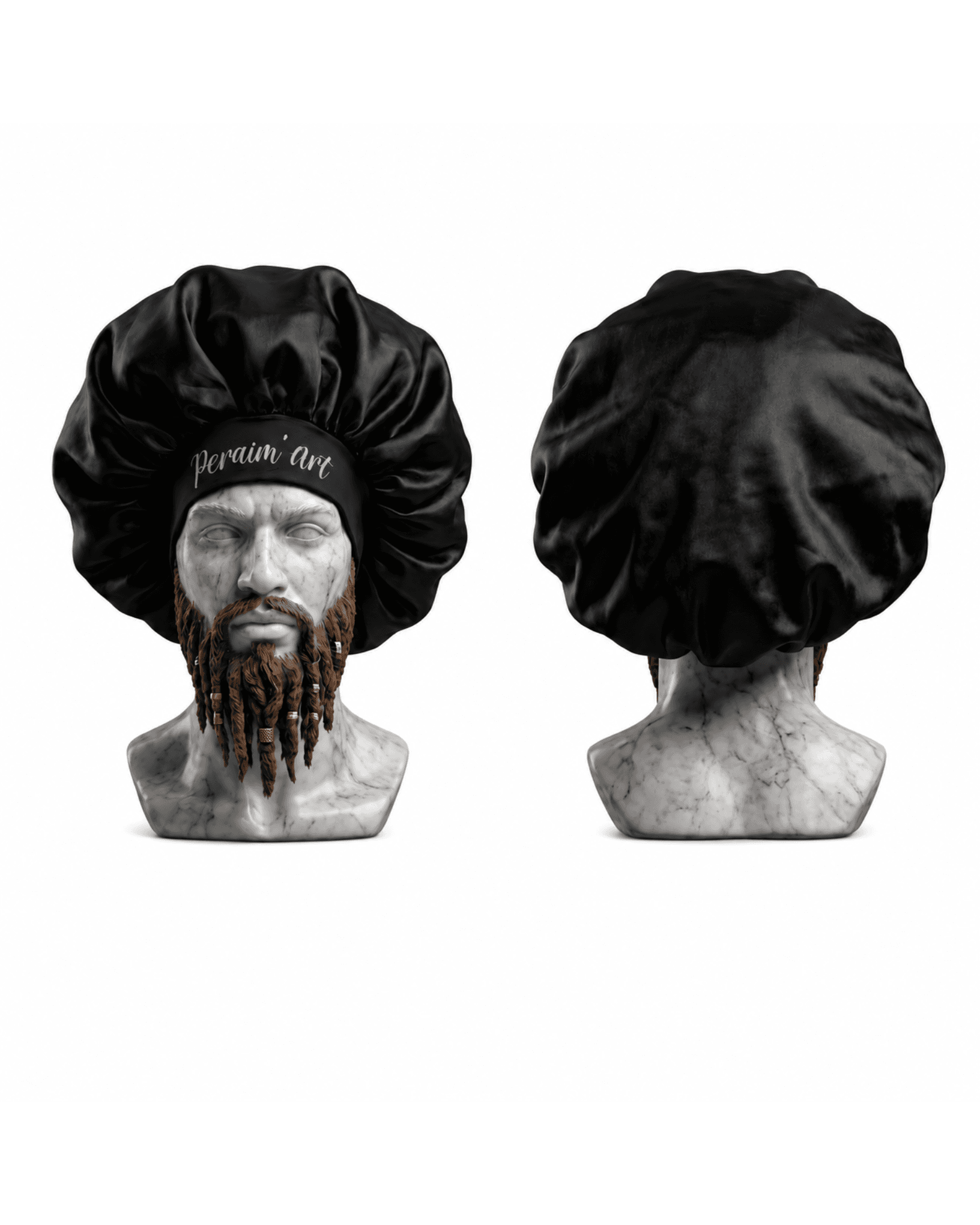 Bonnet de nuit double satin